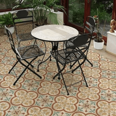 Porcelanato Piú Simil Calcáreo Cartagena 20X20 CM | Vedek Revestimientos