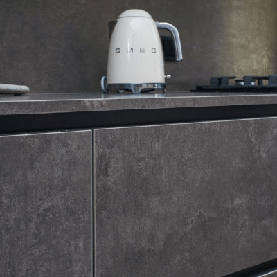 Cement Dark Grey - Piedra Sinterizada Vedek | Vedek Revestimientos