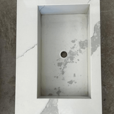 Bacha Calacatta Extra VDK 0,80 x 0,45 | Vedek Revestimientos